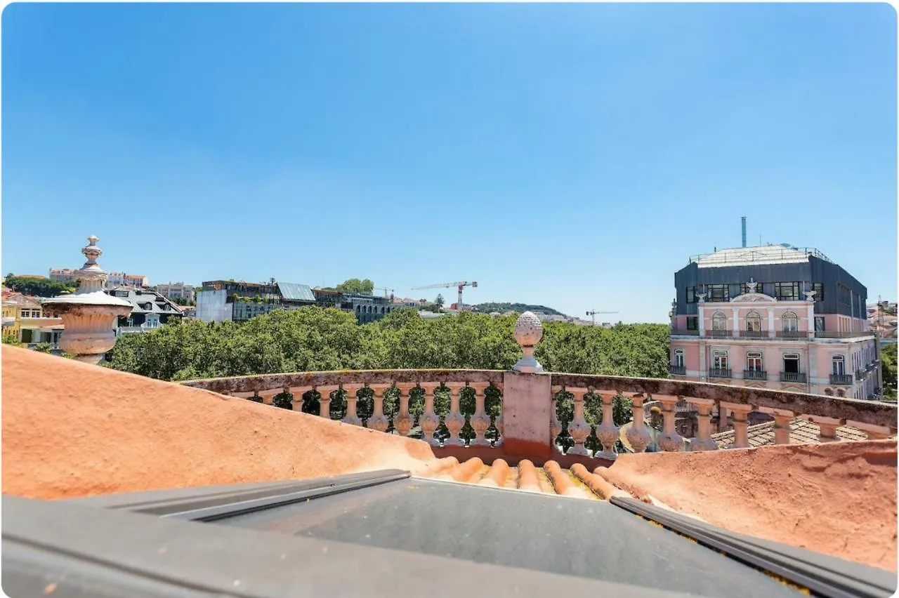 דירה ליסבון Charming Central Sunny Penthouse